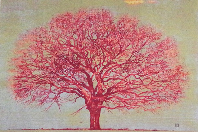 「赤い樹」（1976年）星　襄一・作